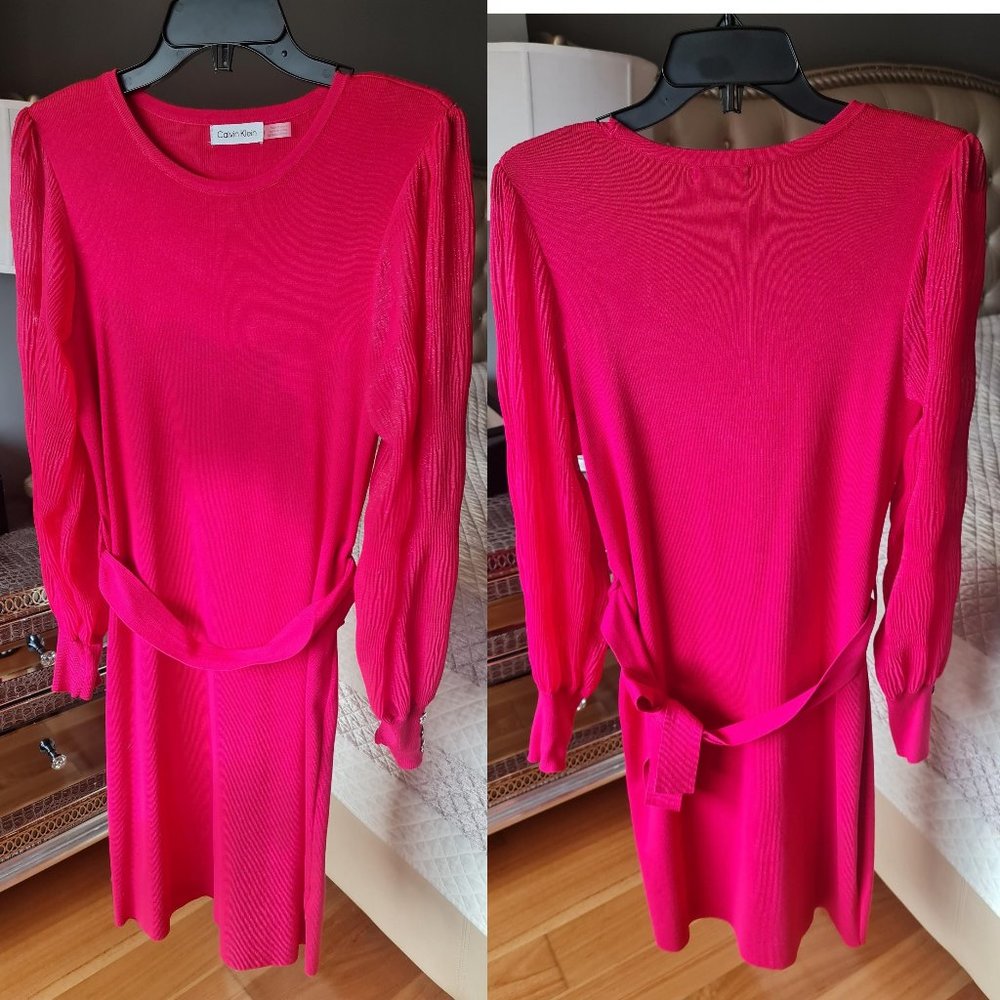 Calvin Klein  Pink Dress